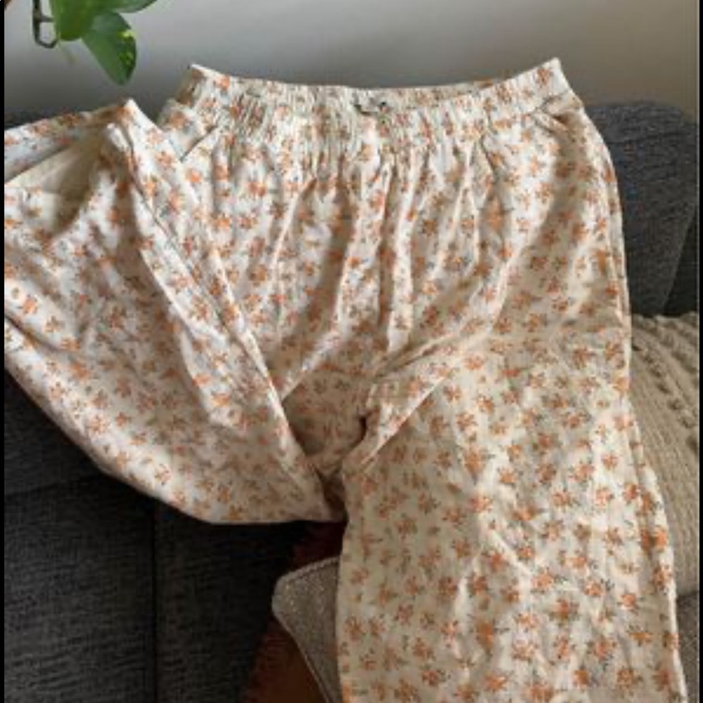 New Lined Floral Pants from American Eagle